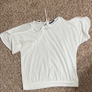 Elegant White Women's Top